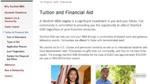 Stanford Business School_Financial Aid